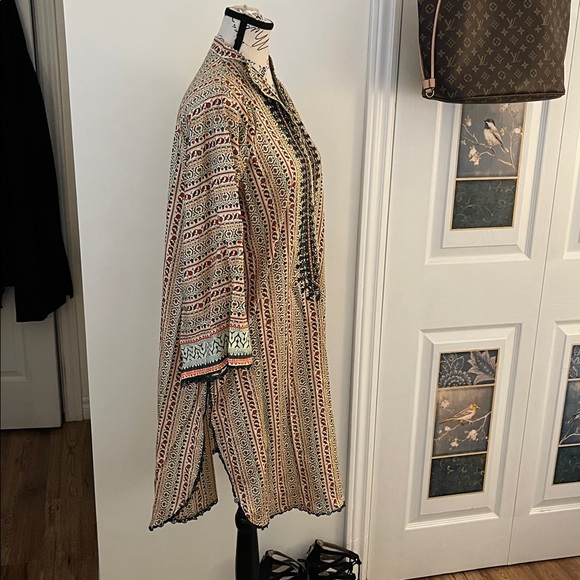 Source Unknown Multicolor Patterned Tunic - Picture 4 of 13